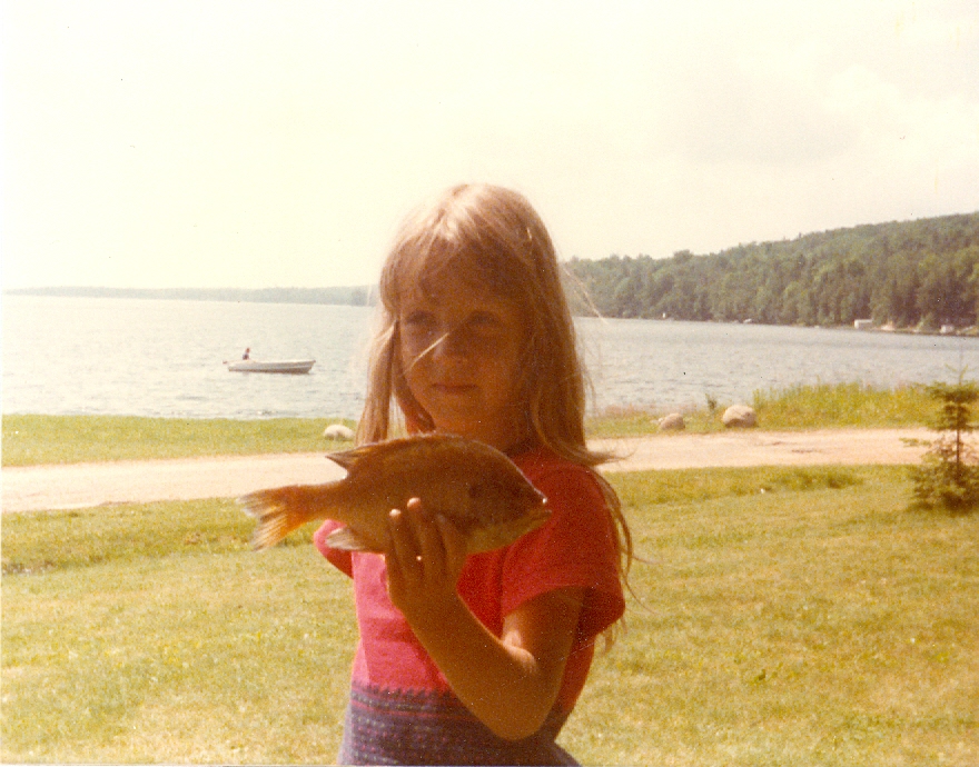 Fishing was generally good. The twelfth of the eleven caught a large panfish and held an impromptu, and rather stoic, bluegill show. 