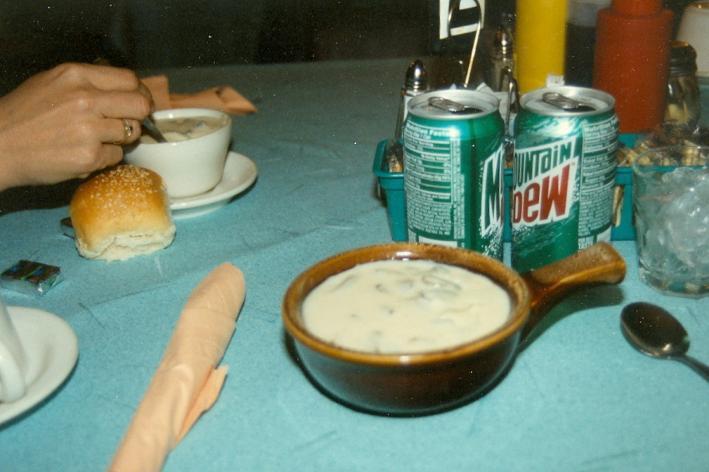 Their mushroom soup is quite good.