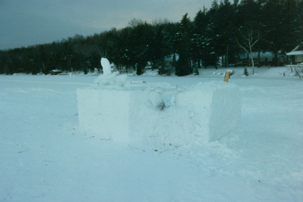 Our fort had a few self inflicted scorch marks but, for the most part, made it through the battle unscathed.