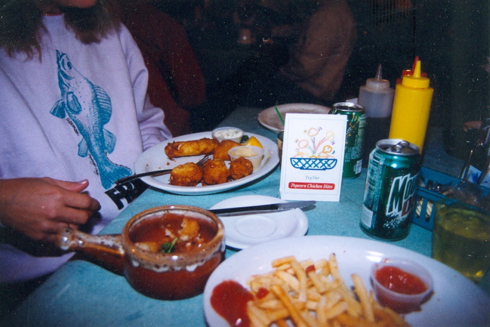 As we struggled to get up to leave, we all agreed that we ate too much soup.