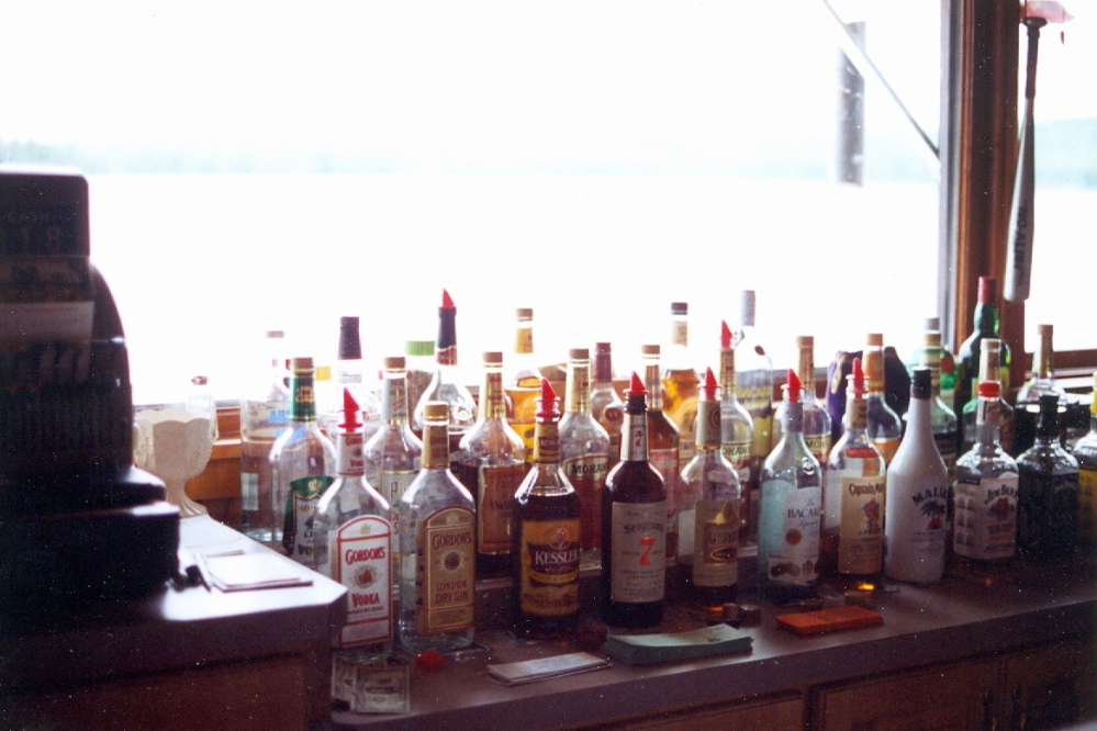 We did not find the lost lake, but we did discover "Johnnies Resort" More accurately, we discovered "Johnnies Resort's bar",