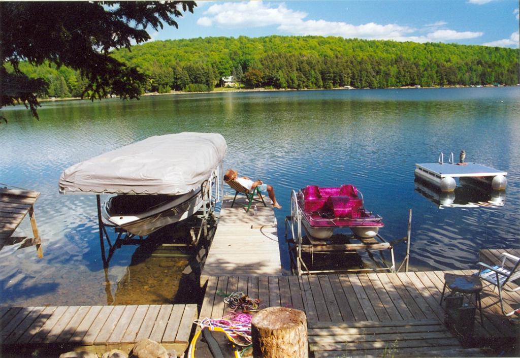 The weather this week was wonderful. It was warm and sunny with only one day of hail. The water temperature started at 62°F and went up to 70°F by the time we had to leave.