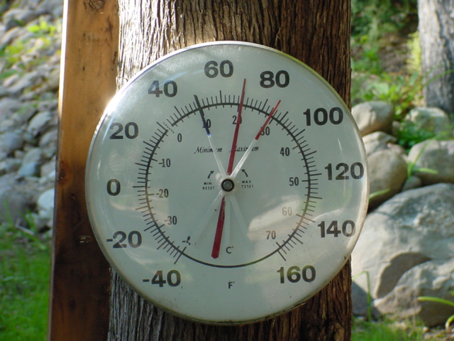 The temperatures during the day were very comfortable.
