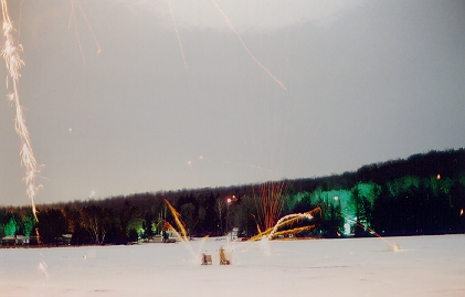 Evidence of a rogue force near the dock is clear on the left of this picture.