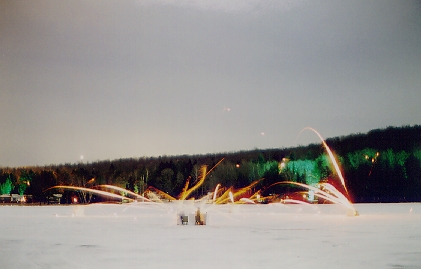The temperature started at 10°F and fell during the battle to 6°F.
