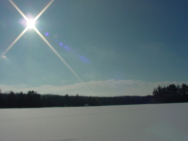 The sun was bright, but fast moving clouds were a warning of a strong cold front coming soon.  The predicted temperatures of less than -15°F coupled with 2 Packer game tickets took the sting out of leaving.<br><br><br>-Nemo