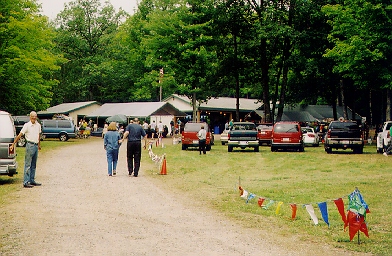 The event seemed well attended but parking was not a problem early.