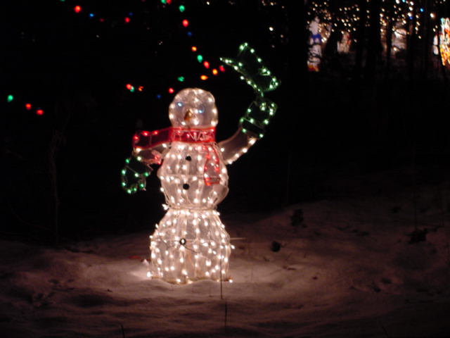 This guy greets you as you enter the path of light.