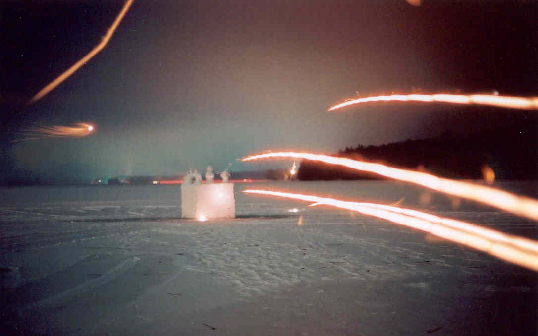 The view from my fort looking at an attack on Jeff's.