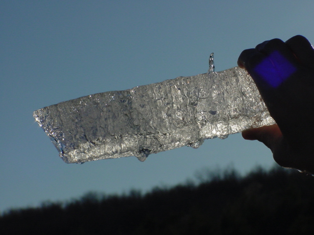 Further into the self, the thickness of the ice stopped us cold.