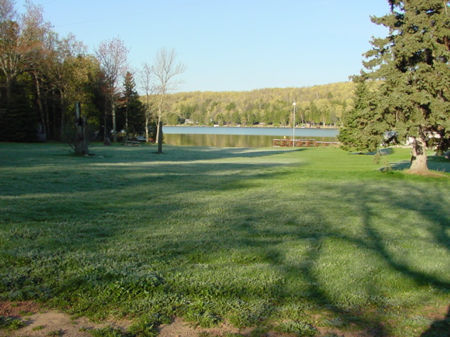 By 6:45 AM the surfaces touched by the sun were frost free.  The shadows held onto their frost for a while longer.