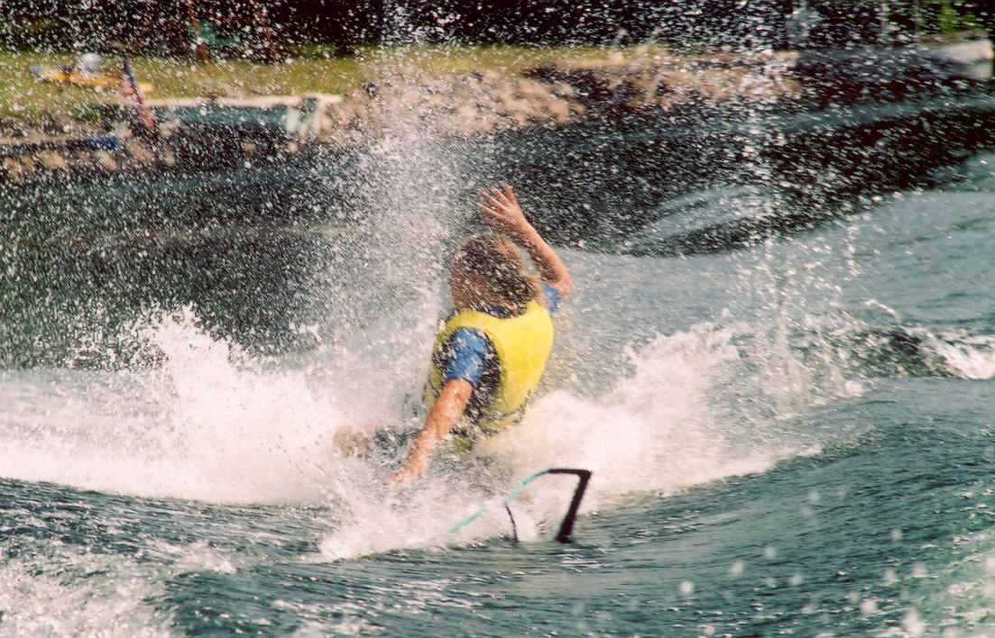 Skiers were out all week.  I like to photograph them for the same reason most people like to watch NASCAR.