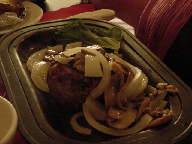 The food at the Wild Rose Supper Club turned out to be really good.  I'll have a review in the next few days.