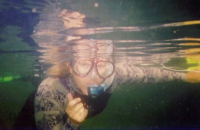 The water seemed more clear  this summer. This made the lake one of the best for snorkeling or SCUBA diving.