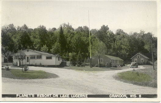 Areas around the lake have changed from years past.  This is an image from the 30's or 40's (50's?) of the north-eastern corner.