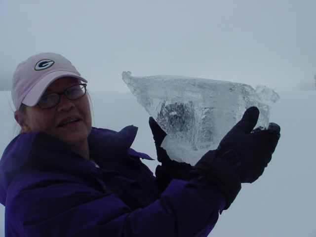 The ice could be described as "quality ice".  Very clear and hard.