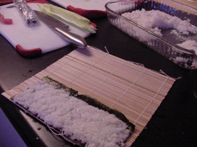 The first sushi night on the north end of the lake that I'm aware of went off without a hitch.  It was fun and no one suffered permanent gastric injury.