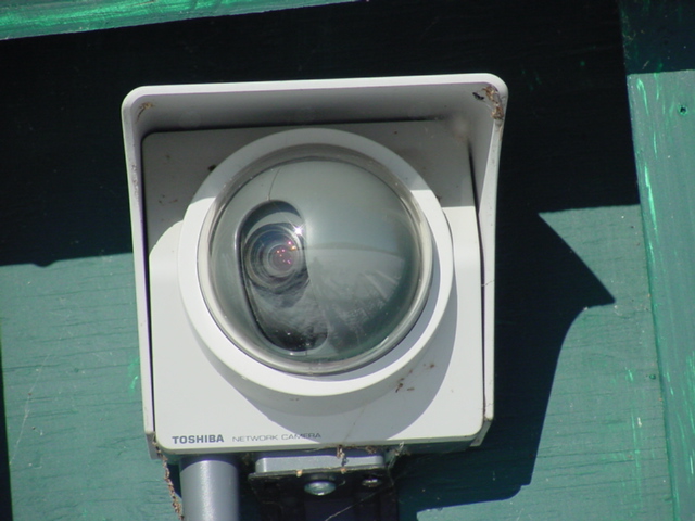 The webcam had it's IP address changed by our provider prior to our arrivial.  The result was a loss of connectivity.  It was all fixed by Saturday.