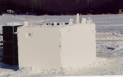 Corporal Krispa and his squad insisted on a wind blocking wall in addition to a super secret launching device that was described by it's inventor as "None of your beeswax!  Now find me some duct tape."