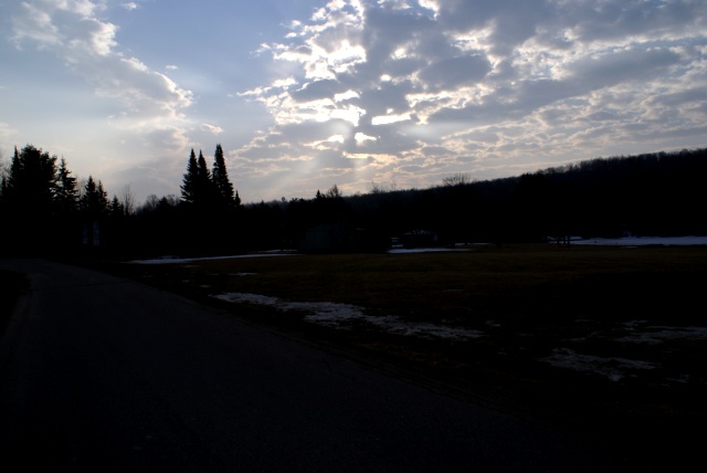 Saturday morning was great.  Sunny and warm (for spring) with a lite, sweet breeze.