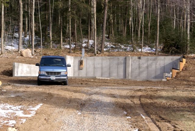 The construction at Timber Shore's seems to be at a standstill.