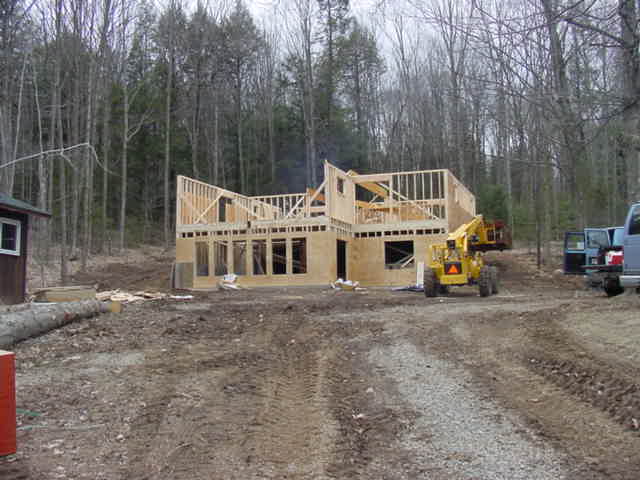 Timber Shore's construction continues.