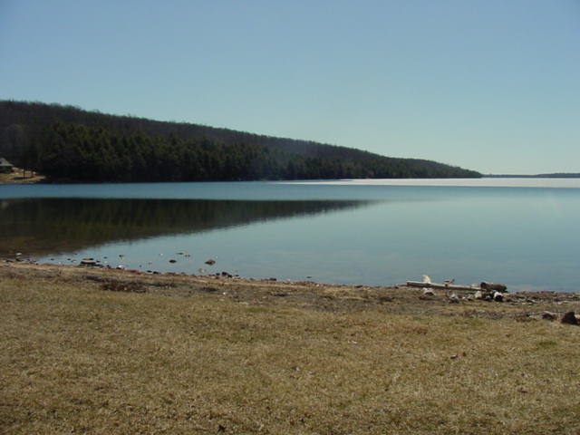 Ice continues to dominate much of the surface of the lake, but it's thinning.  The sun should finish it up soon.<br><br><br>-Nemo