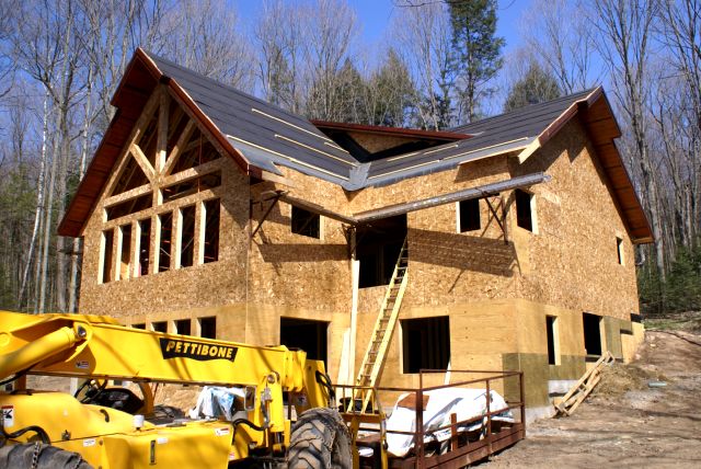 Timber Shores construction is moving along.