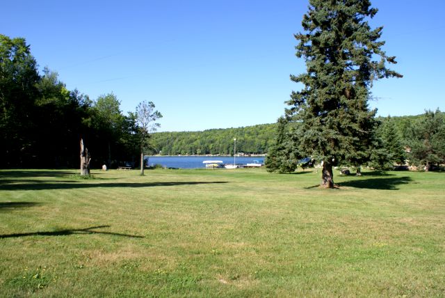 Hot, sunny (for the most part) and windless.  The weekend was made for summer up-north activity (except for sailing).