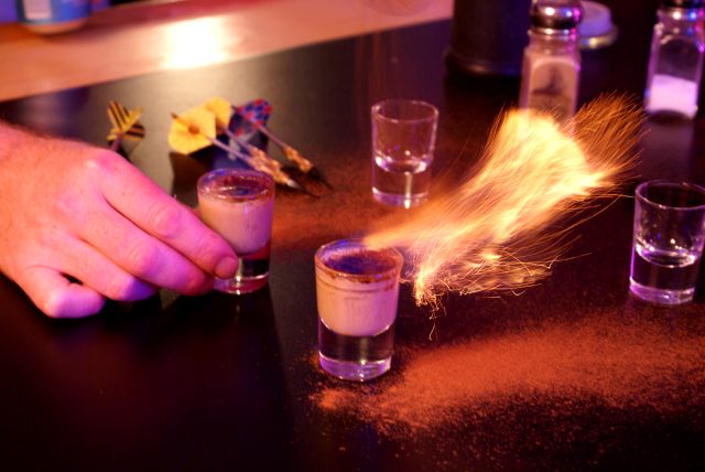 Bar night was well attended and the Bailey's comet made several appearances.