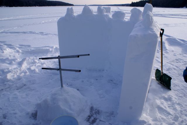 The northeastern fort was more traditional in decor and it's Iowa class launcher.