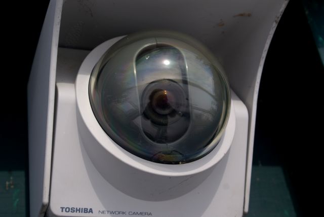 The webcam's time was not corrected.  It seemed happier running in a world unspoiled by daylight saving time.  Maybe next weekend.