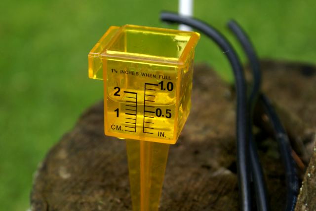 A little over a half of an inch of rain brought the lake back to 20 inches below the nail.  We could have used some of the 9 inches that fell in the southeastern  part of the state.