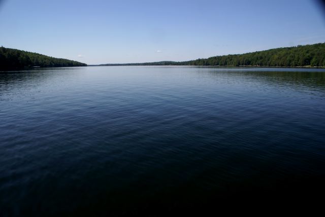 Lots of good skiing days last week, but the skiers seem to only come out during the weekend.  This could be a function of the water temperature, but the price of gas could also be at play here.  I tried to convince Mrs Nemo that mixing two half-full gallons of milk with different expiration dates would result in an explosion.  She went ahead anyway and not only mixed them, but shook the mixture up in front of me.  It did not explode.  Maybe 2%.  We'll be back next weekend to paint some windows, pull fish from the cold depths, and ski up all that flatness.  Plus I've got to get a golfball to stick on the raft or forever be known as the lesser golfer.<br><br><br>-Nemo