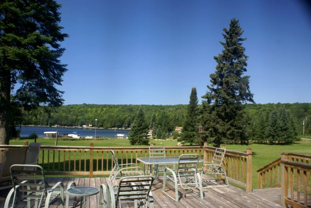 Saturday, July 26th was much less stormy than Friday, July 25th.  On the way up on Friday, it was hard to see the road due to the driving rain from Laona to the Fire -Up Smoke Shop.