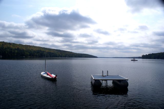 Plenty of clouds but no rain this weekend.  We really need rain.  The lake is holding its own  temperature-wise.  The water was 65℉ on Sunday.  That's cool, but still swim-able.  We'll be back next weekend.<br><br><br>-Nemo