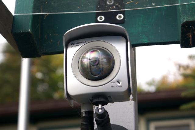 The webcam was checked and de-webbed.