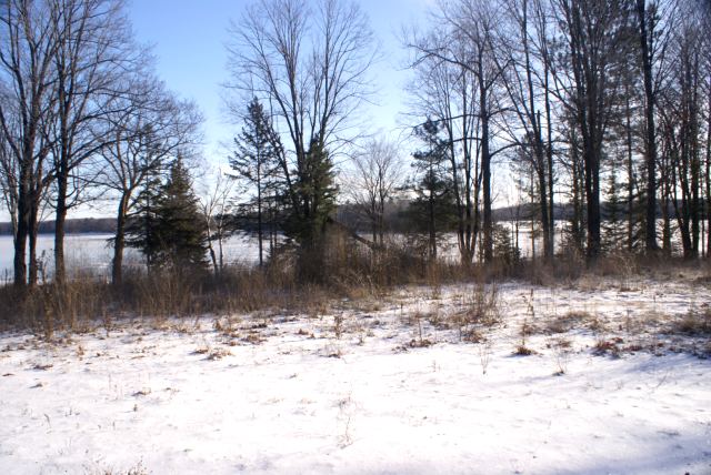 Coming back from town, we stopped at the vacant lot that was once the Lake Lucerne Resort.  The south end of the lake has much more ice than the north end.