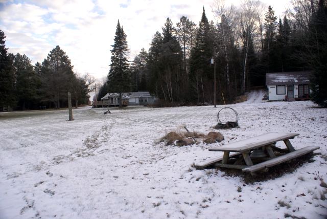 The northeastern corner of the shore on Saturday was everything you would expect this time of year:  A heavy dusting of snow, cool crisp air, and a few distant shots marking the end of deer hunting..