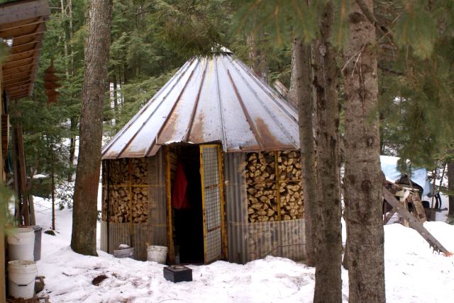The sap shack got a new stack on Sunday.