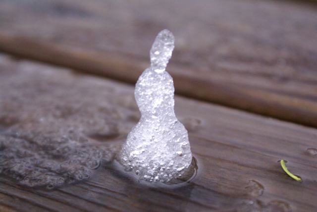 "When the northwoods gives you a tiny snow, put on a hat and make a tiny snowman."<br><br> -Mrs Nemo