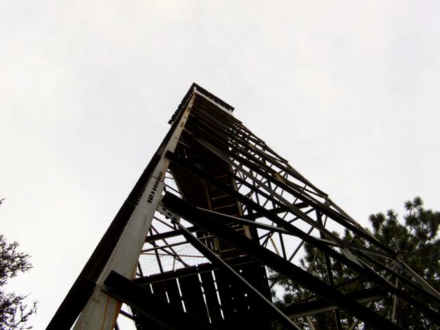 The fire tower in Mountian is almost as much fun as the one at Sugerbush hill was.  After turning off 32 by the fire tower sign, turn north after about 1 block and go about 2 miles to the tower.  If you miss the turn, you'll be treated to a very long, turny , fire tower-less drive.