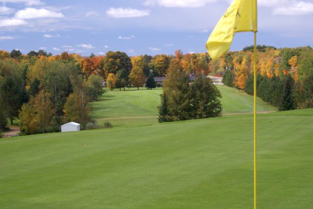 and at the golf course.