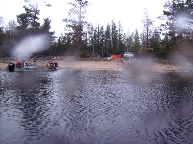 Lifts were ready by early afternoon and we were greeted at the landing by some lovely, well timed rain.  By evening, we had almost half an inch on the ground with more predicted on Saturday night.