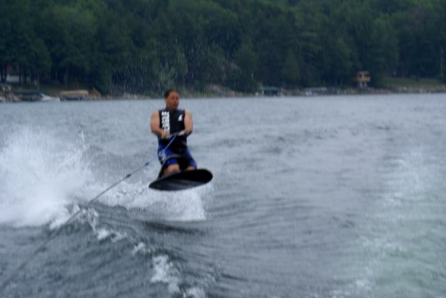 The focus of most of the cooling schema involved the lake.  Skiing/kneeboarding was pretty effective in getting a cool on.