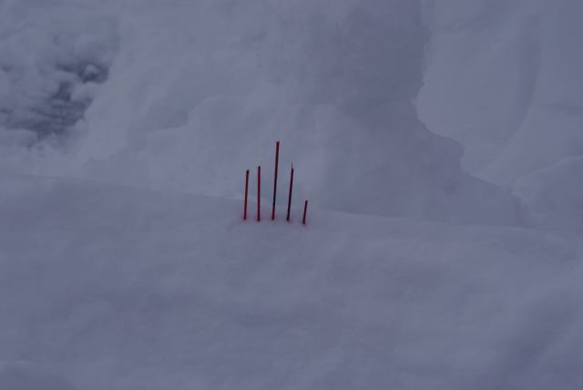 Whether it was snow-people or Imperial Stormtroopers, Mrs Nemo left an encrypted message for them should they return.