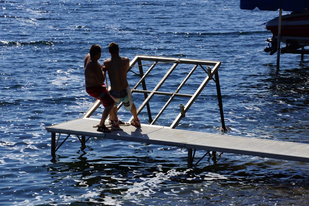 It's getting to be that time of year.  The smart among us have pulled their lifts and piers from the colder and colder water.  