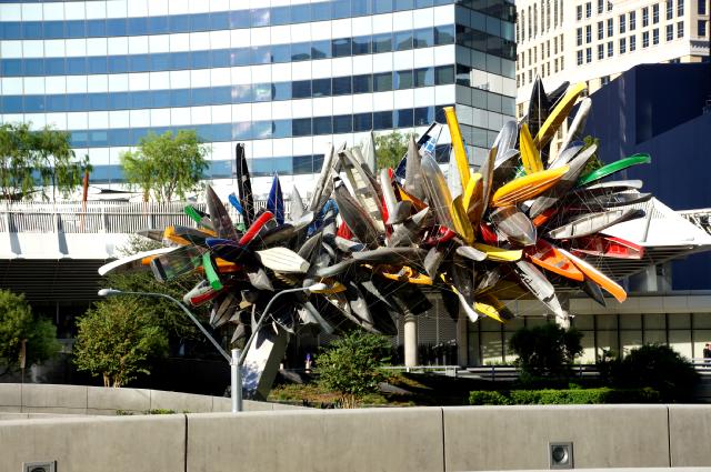 I had always operated under the assumption that boats were manufactured.  It seems that ADM has come a long way in the past few years.  Not sure if this is called a canoe tree or a boat bush but the crop this year is impressive.