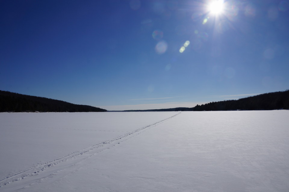 Walking anywhere outside is becoming a chore.  The snow on the lake is about 8 inches deep.  Trudging through it is fine at first but becomes more exhausting with each foot fall.  And then there's the cold.  Did I mention the -19℉ at the start of skiing on Friday?  That got old fast.  Faster than trudging through the snow.  If the forecasters are to be believed, this was the last full week of Deep Winter.  With the warmer, brine thawing temperatures will be more snow, but that's fine.  The lake needs everything it can get.<br><br><br>-Nemo, putting the finishing touches on the 2013 Summer Schedule.