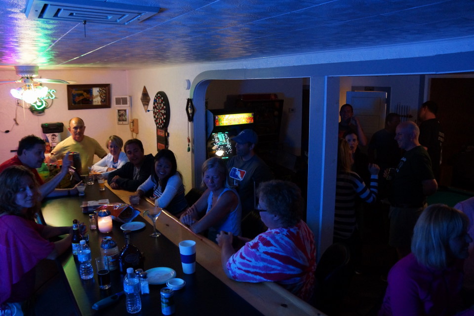 It got more populated, louder, more fun and drinky-er as the late night passed into early morning.